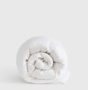 NWT Quince Premium Down Comforter in White, Queen-Size
